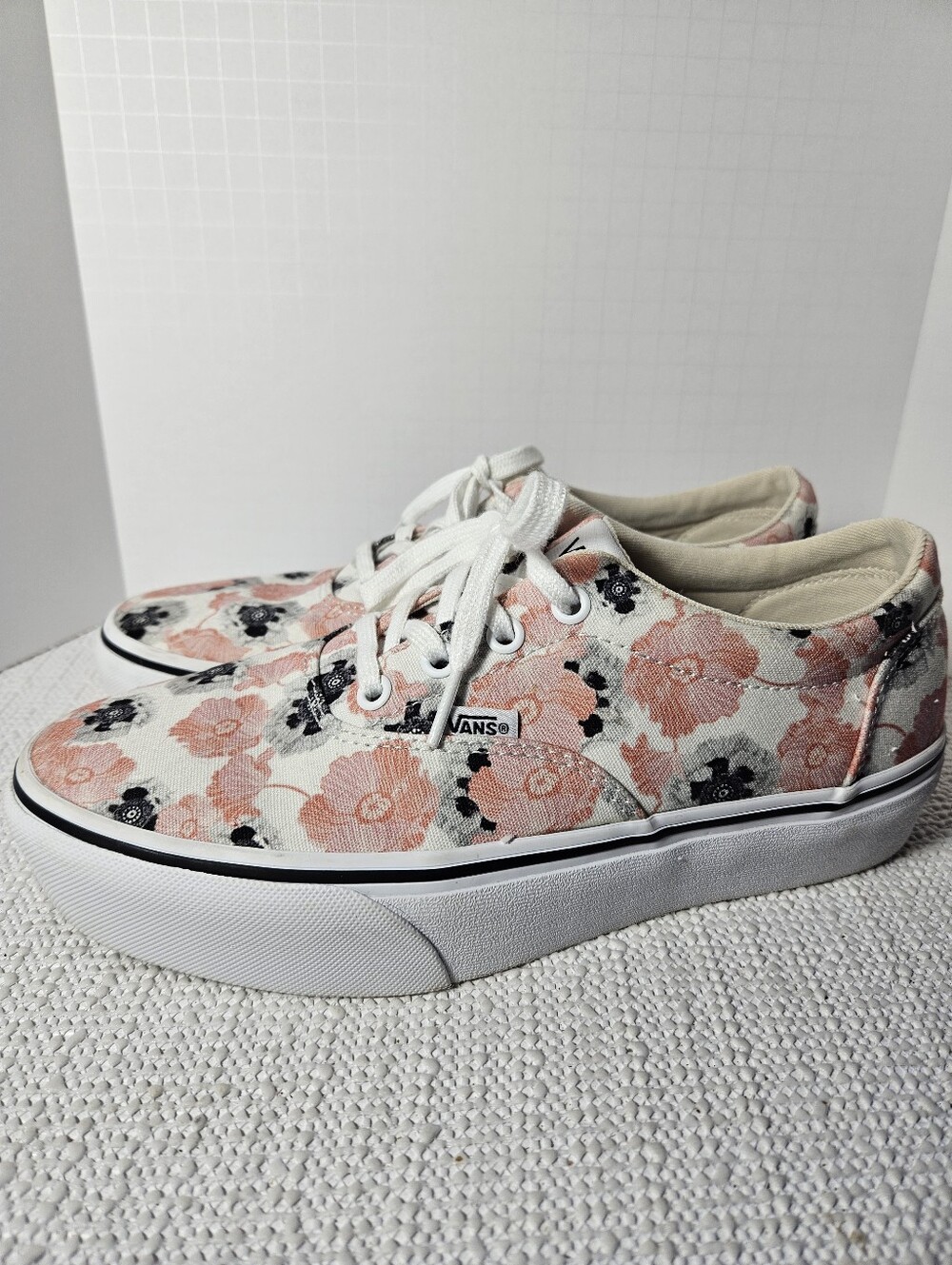 Vans Doheny Platform "California Poppy" Floral Sneakers